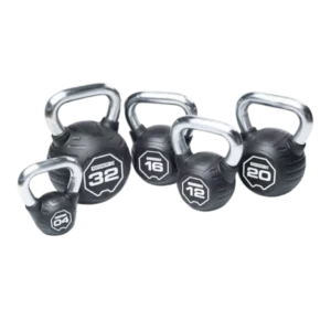 Kettlebells professionnels Escape Fitness, idéale pour équiper un espace de cross-training - Fitspro Equipement